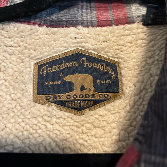 Sherpa lined flannel jacket - Picture 2 of 3